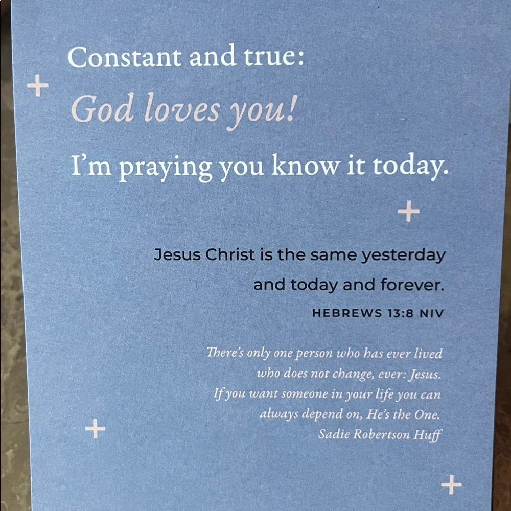 Celebrate the Good Pass-Along Notes by Sadie Robertson Huff - Blue and Gold